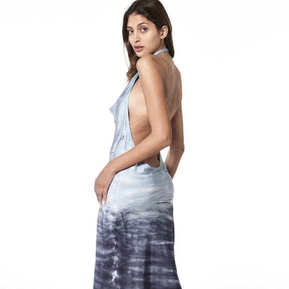 Young Fabulous & Broke YFB REBEL Silky Satin Slip DRESS - Picture 3 of 7